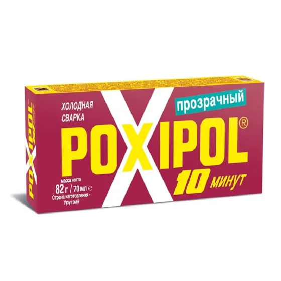 Холодная сварка POXIPOL прозрачный /1/6