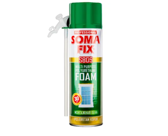 Пена монтажная S805 500мл 30л (от 0C до +35 C)