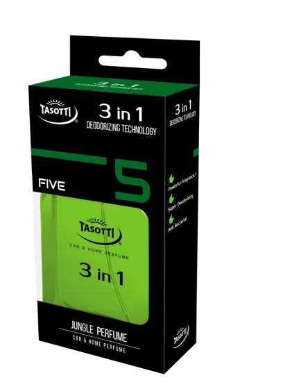 Ароматизатор TASOTTI CAR&HOME PERFUME 3в1 Jungle per с антибактериальным эффектом