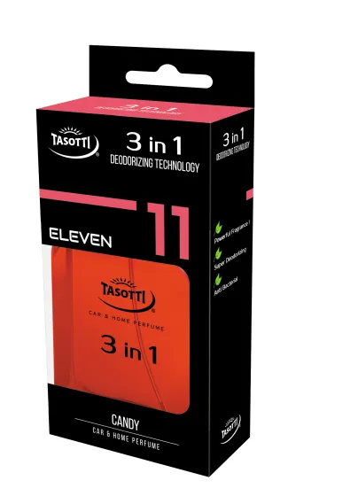 Ароматизатор TASOTTI CAR&HOME PERFUME 3в1 Candy с антибактериальным эффектом
