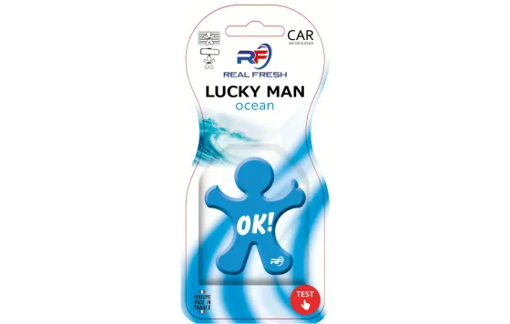 Ароматизатор REAL FRESH LUCKY MAN Океан