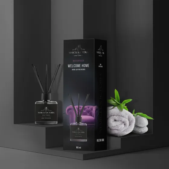 Ароматизатор TASOTTI (на панель приборов) REED DIFFUSER WELCOME HOME 1/12