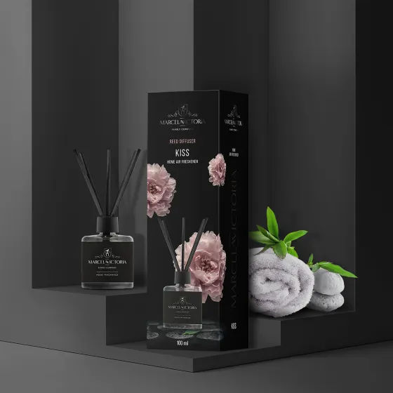 Ароматизатор TASOTTI (на панель приборов) REED DIFFUSER KISS 1/12
