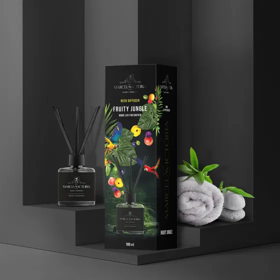 Ароматизатор TASOTTI (на панель приборов) REED DIFFUSER FRUITY JUNGLE 1/12