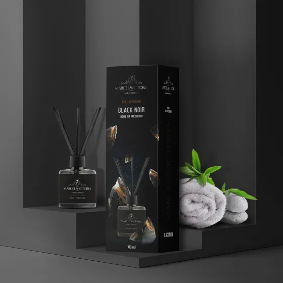 Ароматизатор TASOTTI (на панель приборов) REED DIFFUSER BLACK NOIR 1/12