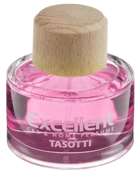 Ароматизатор TASOTTI "EXCELLENT", BUBBLE GUM, банка-спрей с деревянной крышкой, 50мл