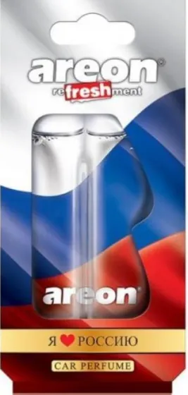Ароматизатор AREON REFRESHMENT РОССИЯ 1/24