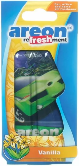 Ароматизатор AREON REFRESHMENT VANILLA 1/24