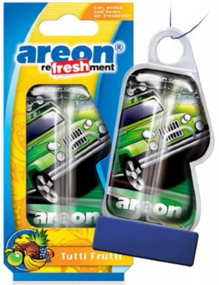Ароматизатор AREON REFRESHMENT TUTTI FRUTTI гелевый /1/24