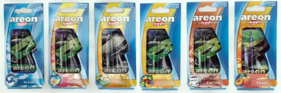 Ароматизатор AREON (На планшете 18шт) Liquid гелевый