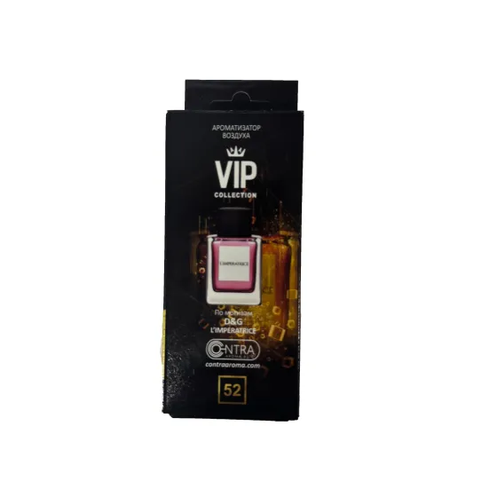 Ароматизатор CONTRA VIP Картон + спрей 30мл - №52 - D&G L´imperatrice