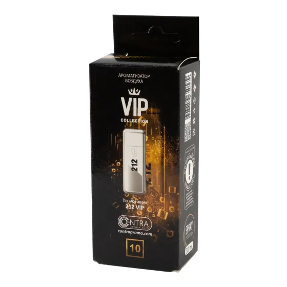 Ароматизатор CONTRA VIP Картон + спрей 30мл - №10 - 212 VIP