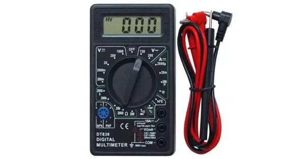 Мультиметр цифровой DT-838