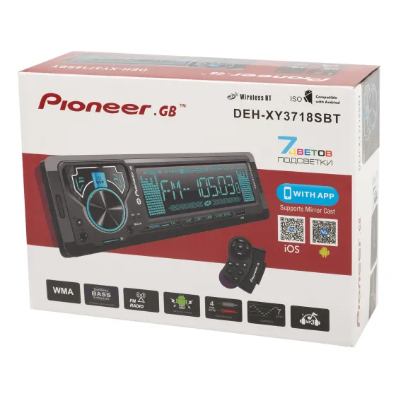 Автомагнитола DV-Pioneer.ok 3718,2609,1761,1750,1791,1796,3712