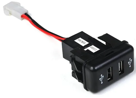 Заглушка для VOLVO с 2 USB разъемами