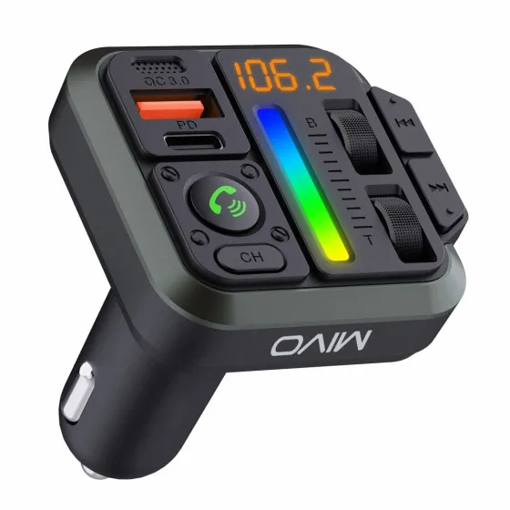 Автомобильный FM модулятор MIVO MF-06