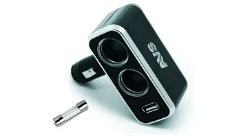 Разветвитель прикуривателя AVS 12-24 (на 2 выхода+USB) CS211U