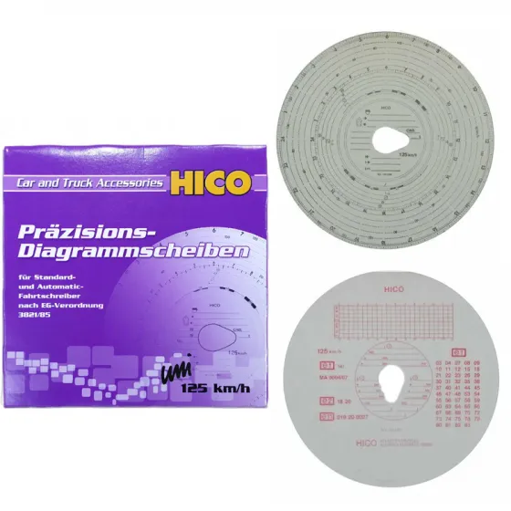 Диски тахографа HICO 125км/ч
