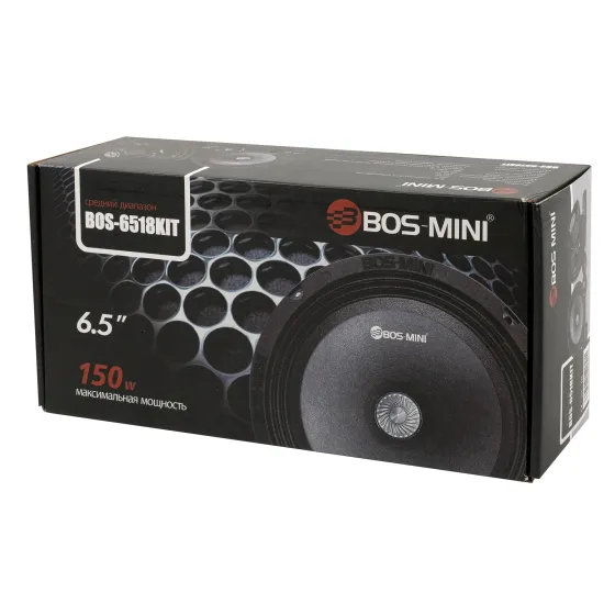 Динамики BOS-MINI 6" 16см Круглые (+твитеры)