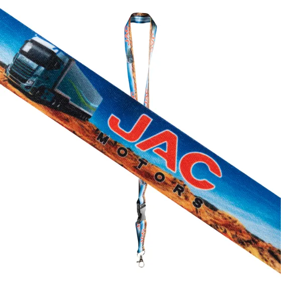Шнурок на шею с карабином для ключей "JAC" Польша