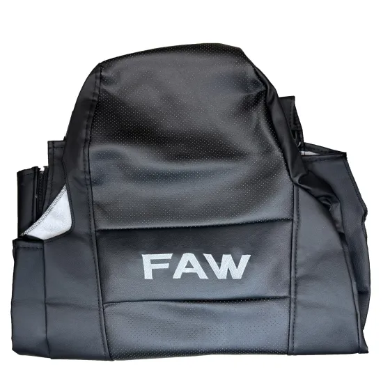 Чехлы (ЭКОКОЖА) FAW J7 EAGLE Черный