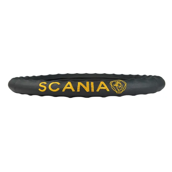 Оплетка на руль 45*10см кож/зам XXL PREMIUM Польша SCANIA
