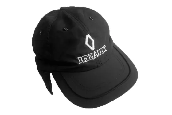 Кепка Утепленная RENAULT Черная (Польша)