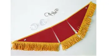 Вымпел тройной "DAF" красный