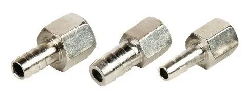 Штуцер с внутренней резьбой 1/4" 10мм