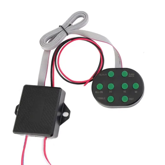 Контроллер звукового сигнала 8 эффектов 4Pin 12-24V