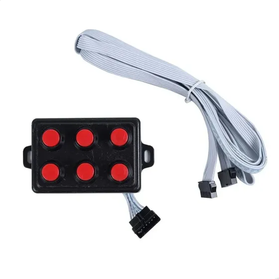 Контроллер звукового сигнала 6 эффектов с динамиком, переключение 12-24V