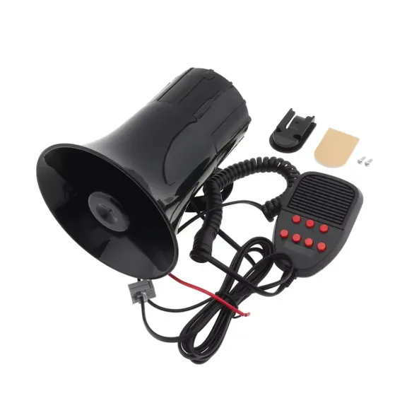 Сигнал электрический с громкоговорителем 20W 12V (7-тональный, круглый)