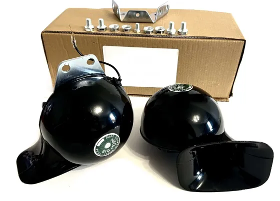 Сигнал электрический 12V BIG HORN D=120мм 110dB Черный