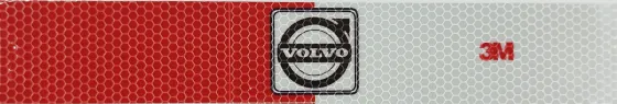 Лента светоотражающая VOLVO, 300х50мм (к-т 4 шт.)