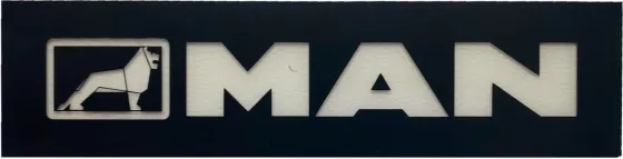 Табличка светящаяся MAN 24V (без штекера)