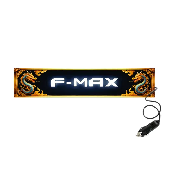 Табличка светящаяся DRAGON Ford F-MAX 24V (Двухстороняя со штекером)