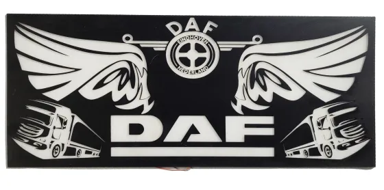 Табличка светящаяся DAF 24V в спальник