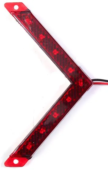 Стрелки большие 165 красные 9LED 12V