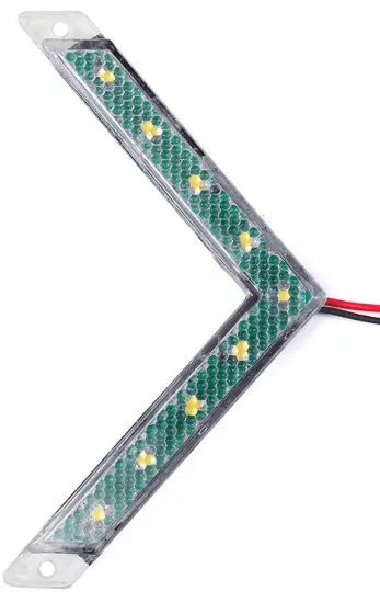 Стрелки большие 165 белые 9LED 24V