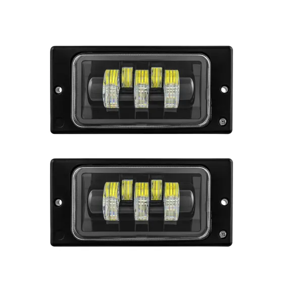 Фара противотуманная LED 50W ВАЗ 2110, К-З EURO 5Led, 170х85мм, к-т