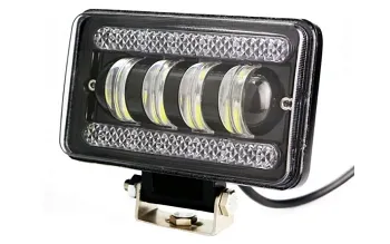 Фара противотуманная LED 40W, 12-24V, с ДХО, 170х110мм