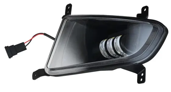 Фара противотуманная LED 30W, Лада Приора, 3Led, 2 режима, Б/Ж, к-т