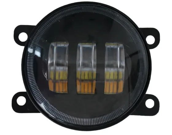Фара противотуманная LED 30W DAF (универс.) 3Led, Б, d=90, регулир., к-т
