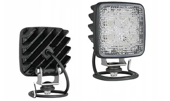 Фара рабочего света LED 1600lm, 12-24V, кабель 0.5м, 105*105 WESEM