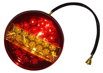 Фонарь задний 0021 LED ST1030 без подсветки номерного знака светодиодный (LED) - круглый