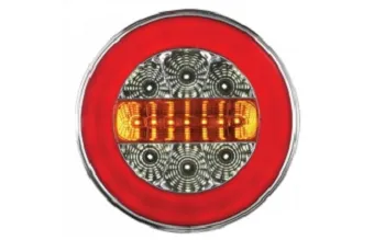 Фонарь задний YP-158 LED 24Vв круглый 4 функции (габарит, стоп, поворотник, задний ход) Турция