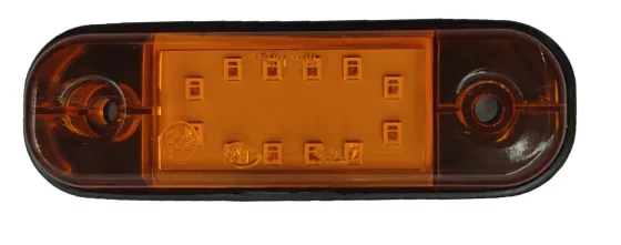 Фонарь маркерный 160 12LED Желтый МИГАЮЩИЙ (Маяк) 12V PHILIPS /10