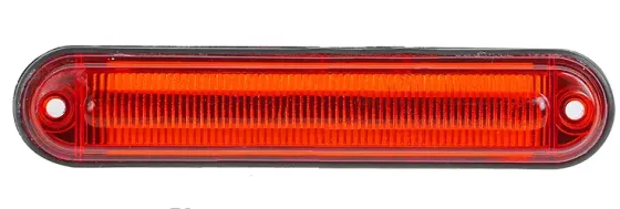 Фонарь маркерный 165 LED 2 ряда красный СПИРАЛЬ 24V