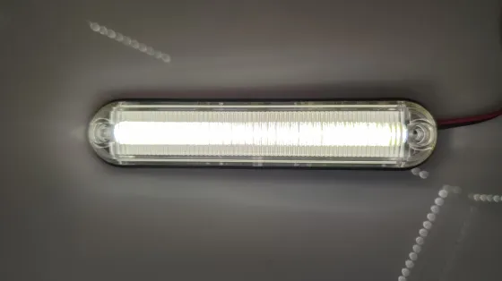 Фонарь маркерный 165 LED белый СПИРАЛЬ 24V