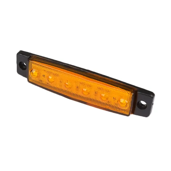 Фонарь маркерный YP-104 24v желтый LED (6 диодов) /10